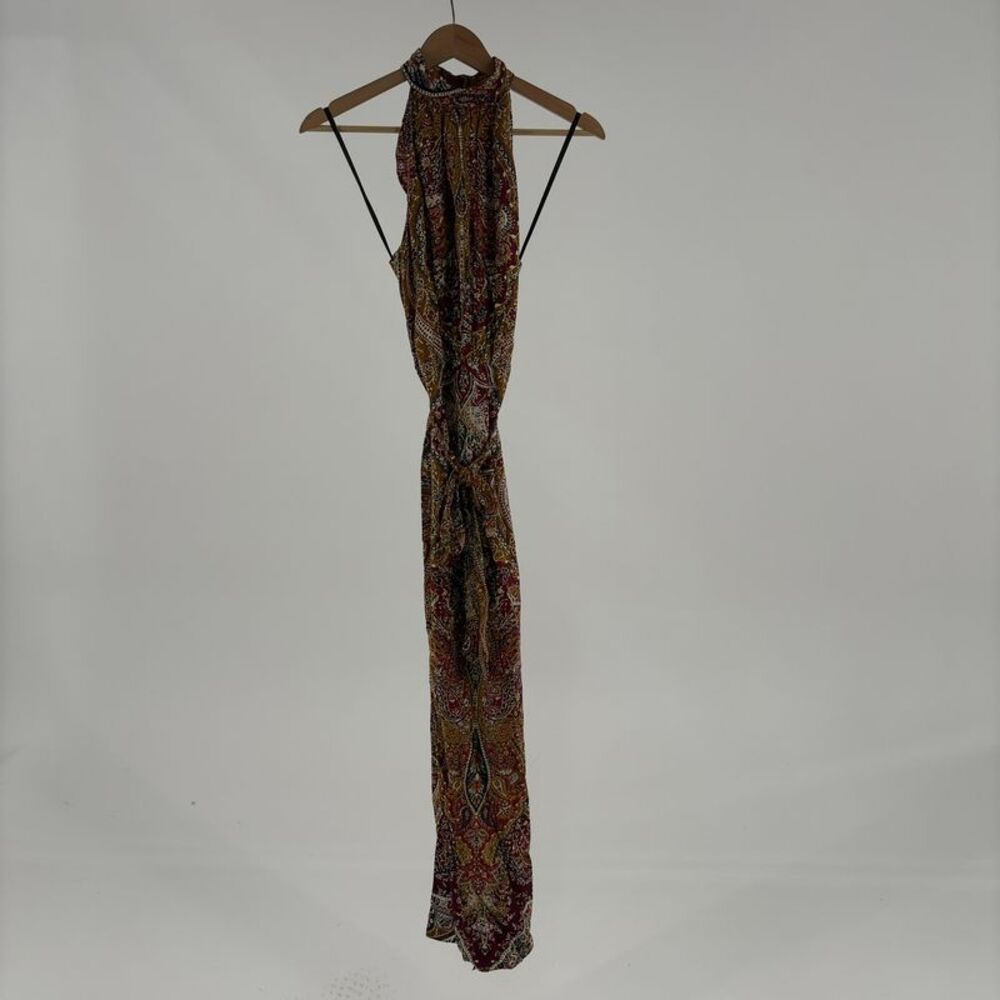 Hemant & Nandita Halter Maxi Dress